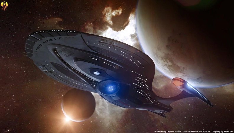 2022-03-04 USS Enterprise NCC-1701-F, Odyssey Class